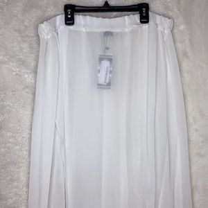 Chiffon Split Beach Maxi Skirt